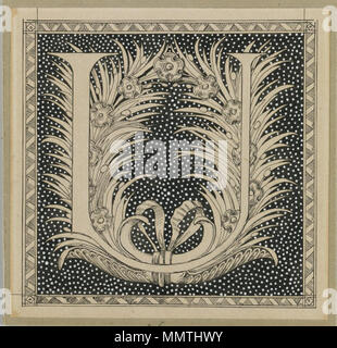 Großbuchstabe u zwischen 1886 und 1894. Brooklyn Museum - GROSSBUCHSTABE U-James Tissot Stockfoto