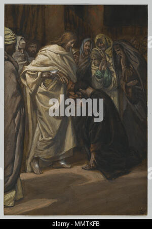 Brooklyn Museum - der Unglaube des Heiligen Thomas (Incredulité de Saint Thomas) - James Tissot Stockfoto