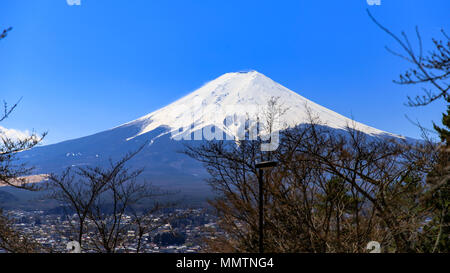 Fuji-san Buddies Tampal Stockfoto