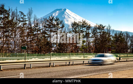 Fuji-san Buddies Tampal Stockfoto