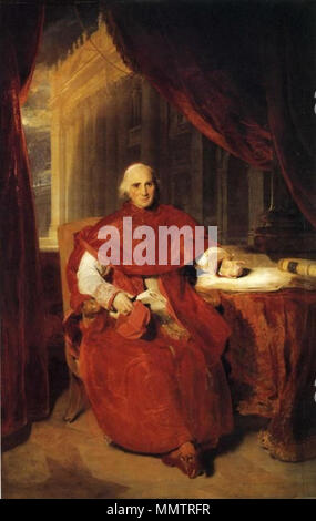 Portrait von Ercole Consalvi (1757-1824). 1819. Kardinal Consalvi Stockfoto