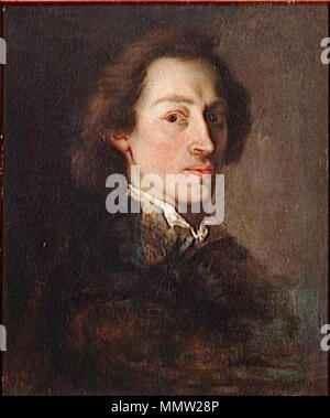 Portrait von Frédéric Chopin (1810 - 1849). Die erste Hälfte des 19. Jahrhunderts. Chopin - Scheffer Stockfoto