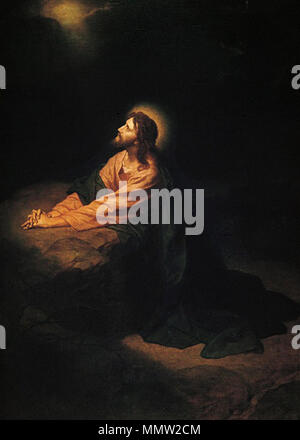 . Christus in Gethsemane. 1886. Heinrich Hofmann Alternative Namen Johann Michael Ferdinand Heinrich Hofmann; Heinrich Johann Michael Ferdinand Heinrich Hofmann; Michael Hofmann Beschreibung deutscher Maler und Hochschullehrer Geburtsdatum / Tod am 19. März 1824/ 1824 vom 23. Juni 1911 Ort der Geburt / Todes Darmstadt Dresden arbeiten Zeitraum Mitte 19. bis Anfang des 20. Jahrhunderts arbeiten Standort Dresden Authority control: Q 467449 VIAF:?:? ISNI 40143124 0000 0001 1490 5714 ULAN:? 500020504 LCCN:? Nein? 116951400 2011027078 GND: WorldCat Christus in Getsemani Stockfoto