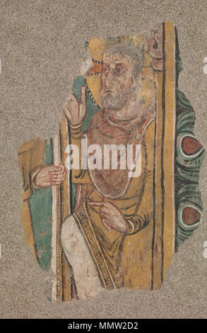 Christus mit der Dornenkrone von Sant Esteve d'Andorra. Um 1200-1210. Christus mit der Dornenkrone von Sant Esteve d'Andorra - Google Kunst Projekt Stockfoto