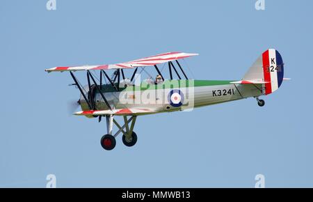 Typ Avro 621 Tutor der Shuttleworth Collection Stockfoto