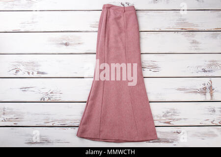 Weibliche bunten Rock, Ansicht von oben. Stockfoto