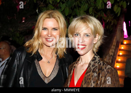 Veronica Ferres und Katja Eichinger beim deutschen Filme Empfang mit dem Festival de Cannes 2018 / 71. Internationalen Filmfestspiele von Cannes in der Villa Rothschild Médiathèque Noailles. Cannes, 12.05.2018 Stockfoto