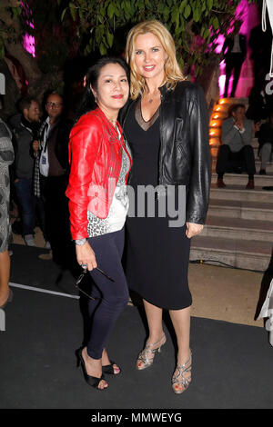 Ankie Lau und Veronica Ferres beim deutschen Filme Empfang mit dem Festival de Cannes 2018 / 71. Internationalen Filmfestspiele von Cannes in der Villa Rothschild Médiathèque Noailles. Cannes, 12.05.2018 Stockfoto