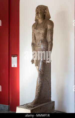 Rom. Italien. Statue des ägyptischen Königs Ptolemaios II Philadelphos, in der Horti Sallustiani, Rom gefunden. Ptolemäischer Zeit, Herrschaft von Ptolemäus II, (285-246 v. Chr. Stockfoto