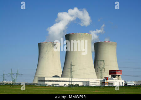 Akw Temelin in der Tschechischen Republik. Stockfoto