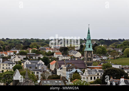 Kirche des hl. Josef und der hl. Maria - St Peter Port Guernsey Stockfoto