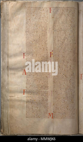 CodexGigas 138-IISamuel Stockfoto