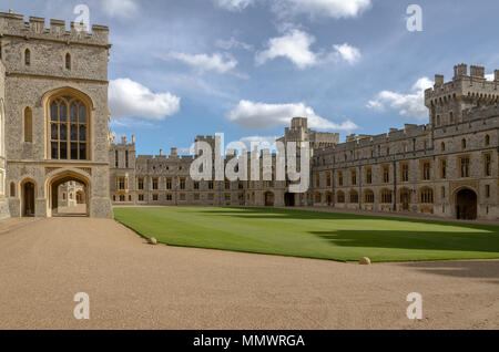 Royal Windsor Castle, Großbritannien, England Stockfoto