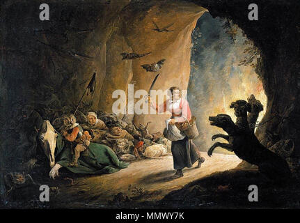 Dulle Griet (Mad Meg). 1640er. David Teniers (II) - Dulle Griet (Mad Meg) - WGA 22075 Stockfoto