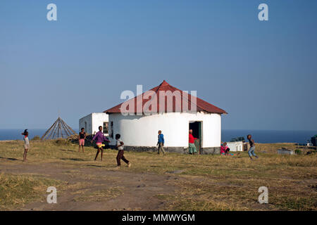 Typisches Haus Stil in Coffee Bay, Eastern Cape, Südafrika, Wild Coast Stockfoto