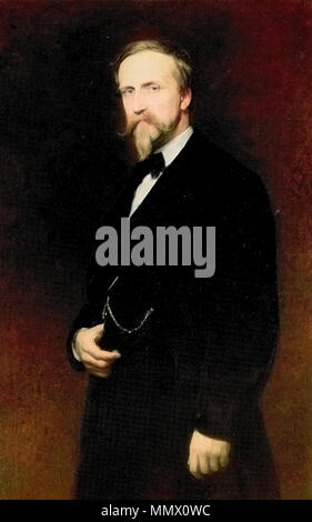 . English: Porträt Henri-Eugène - Philippe-Emmanuels d'Orléans, Herzog von Aumale Français: Portrait de Henri-Eugène - Philippe-Emmanuel d'Orléans, le Duc d'Aumale. 1866. 1866 HenridOrleansJalabert Stockfoto