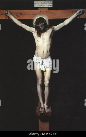 Diego Velázquez - Christus am Kreuz - WGA 24389 Stockfoto