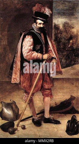 Diego Velázquez - Der Narr bekannt als Don Juan de Austria - WGA 24391 Stockfoto