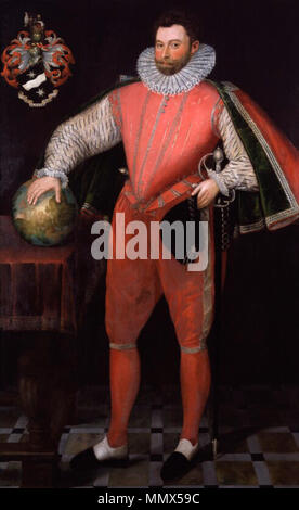 Sir Francis Drake (Post 1580) Stockfoto