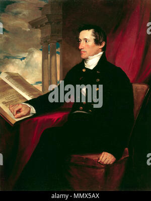 Englisch: William Drayton. 1818. Colonel William Drayton von Morse, 1818 Stockfoto