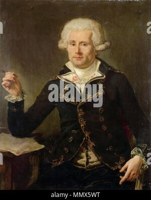 , Comte Louis-Antoine de Bougainville (1729-1811). 1790. Ducreux-Louis Antoine de Bougainville Stockfoto