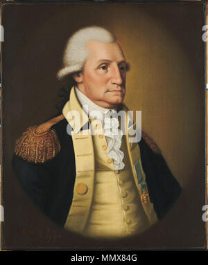 George Washington (1732-1799). 1790. Edward Savage George Washington 1790 Stockfoto