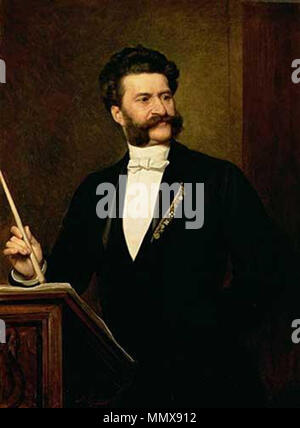 . Das Porträt von Johann Strauss der Jüngere. 1888. August Eisenmenger (1830-1907) Alternative Namen aug. Eisenmenger; ein. Eisenmenger; Eisenmenger; August Eisenmenger Beschreibung österreichische Maler Geburtsdatum / Tod 11. Februar 1830 vom 7. Dezember 1907 Ort der Geburt / Tod Wien Wien Arbeit standort Österreich Authority control: Q 761169 VIAF:?? 500014889 62334414 ULAN: GND:? 11775191 X RKD:? 25845 Eisenmenger-Strauss Stockfoto