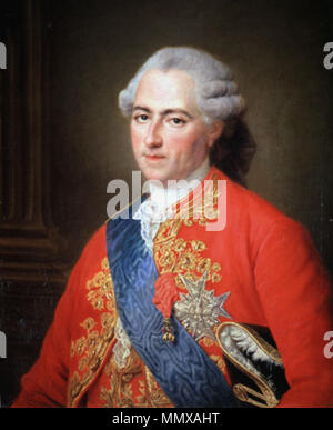 François-Hubert Drouais, Louis XV, Roi de France et de Navarre (1773) Stockfoto