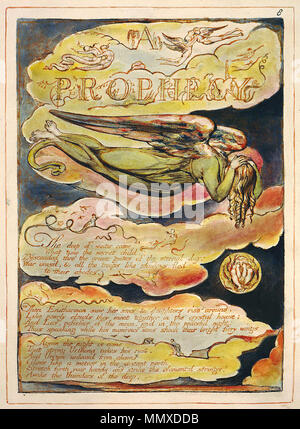 . Platte aus Europa eine Prophezeiung, kopieren K, in der Sammlung des Fitzwilliam Museum, Cambridge University. . Zuerst Gedruckt 1794. William Blake (1757 - 1827) Alternative Namen W. Blake; Uil" iam Bleik Beschreibung britische Maler, Dichter, Schriftsteller, Theologe, Sammler und Graveur Geburtsdatum / Tod 28. November 1757 12. August 1827 Ort der Geburt / Todes Broadwick Street Charing Cross Standort London Authority control: Q 41513 VIAF:?:? ISNI 54144439 0000 0001 2096 135 X ULAN:?? n 500012489 LCCN: 78095331 NLA:? 35019221 WorldCat Europa eine Prophezeiung kopieren K Platte 08. Stockfoto