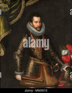 Englisch: Portrait von Alessandro Farnese, Herzog von Parma (1545-1592). 16. Jahrhundert. 2984. b Stockfoto