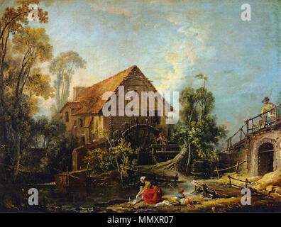 François Boucher - Die Mühle - WGA 2919 Stockfoto