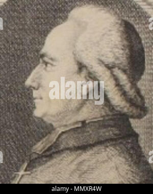 François Joseph de La Rochefoucauld (1736-192) Stockfoto