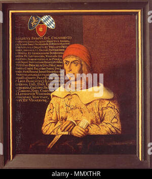 . Deutsch: Friedrich der Siegreiche Čeština: Fridrich Falcky I.. 1656. Anonyme Friedrich der Siegreiche Stockfoto