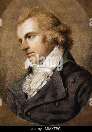 . Friedrich Schiller (1759-1805), deutscher Dichter, Philosoph, Historiker und Dramatiker im Jahre 1793 oder 1794 Friedrich Schiller. zwischen 1793 und 1794. Friedrich Schiller von Ludovike Simanowiz Stockfoto