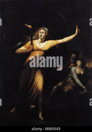 Johann Heinrich Füssli - Lady Macbeth - WGA 8334 Stockfoto