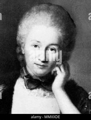 . Dargestellte Person: Gabrielle Émilie Le Tonnelier de Breteuil, Marquise du Châtelet (1706-1749), französischer Mathematiker und Physiker Portrait von Émilie du Châtelet Gabrielle Emilie le Tonnelier de Bataille du Chatelet Stockfoto