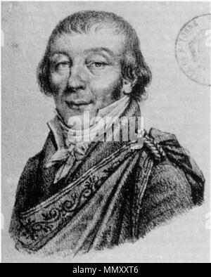 Français: Dominique Joseph Garat (1749-1833), Homme politique Pendant La Révolution Française. 19. Dominique Joseph Garat 1. Stockfoto