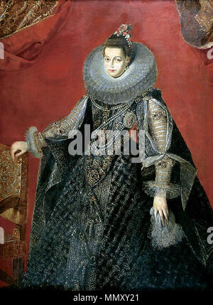 Portrait der Infantin Isabella Clara Eugenia. ca. 1620. Gaspar de Crayer - Portrait der Infantin Isabella Clara Eugenia Stockfoto