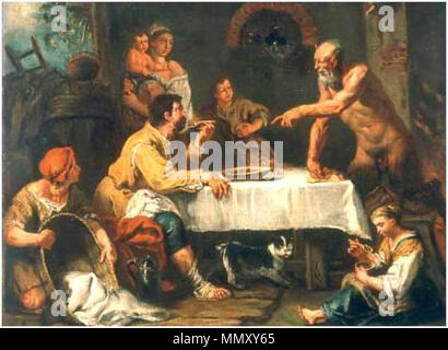 . Der Satyr und die Bauern. erste Hälfte des 18. Jahrhunderts. Gaspare Diziani (1689-1767) Beschreibung italienischer Maler Geburtsdatum / Tod 24. Januar 1689, 17. August 1767 Ort der Geburt / Todes Belluno Venedig Arbeitsort Belluno, Venedig, Rom, Dresden, München Authority control: Q 744250 VIAF:?:? ISNI 34729128 0000 0001 0170 3312 ULAN:? 500018106 LCCN:? Nr: 2002043798 WGA?, Gaspare DIZIANI WorldCat Gaspare Diziani-Satyr Stockfoto