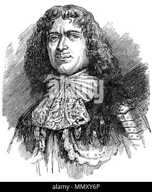 . Englisch: Jacques de Gastigny (gestorben 1708). 1. Januar 1885. unbekannt Stecher, 1885, auf der Grundlage der Malerei von Pierre Mignard, circa 1680 Jacques de Gastigny Stockfoto