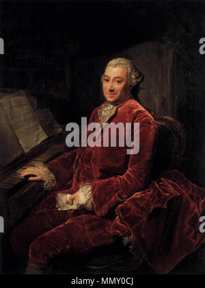 Joachim Ulrich Giese. zwischen 1762 und 1764. Georg David Matthieu - Joachim Ulrich Giese - WGA 14675 Stockfoto