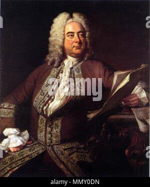 Georg Friedrich Händel Stockfoto