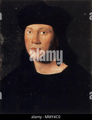 Porträt eines jungen Menschen zwischen 1500 und 1510. Giovanni Antonio Boltraffio - Porträt eines jungen Mannes - WGA 02385 Stockfoto