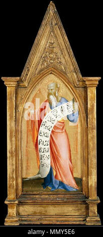 Englisch: Hebräischer Prophet. ca. 1370. Giovanni del Biondo - Hebräischer Prophet Stockfoto