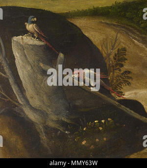 37.261 Girolamo da santacroce - die Anbetung der Heiligen Drei Könige - Walters 37261 - Detail C Stockfoto