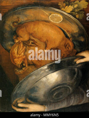 Die Kochen. ca. 1570. Giuseppe Arcimboldo - der Koch-WGA00840 Stockfoto