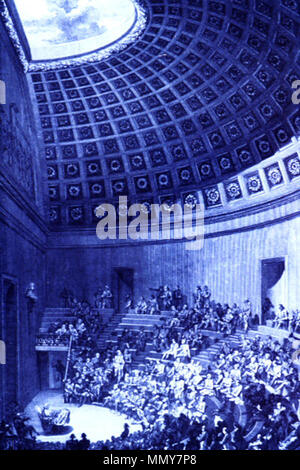 . Englisch: Anatomie Theater in der École de Chirurgie (Chirurgie), Paris Français: Gravure représentant le grand Amphithéâtre des Ecoles de Chirurgie de Paris. . 1780. Architekt/Verfasser der Stellungnahme: Jacques Gondouin (1737-1818) Alternative Namen Jacques Gondoin Beschreibung der französische Architekt Geburtsdatum / Tod vom 7. Juni 1737 29. Dezember 1818 Ort der Geburt / Todes Neuilly-sur-Marne, Seine-Saint-Denis, Paris arbeiten Ort: Frankreich Authority control: Q 722829 VIAF:?:? ISNI 51991937 0000 0000 6662 7915 ULAN:?? Nr 500015784 LCCN: 93020660 GND:? 122382692 WorldCat Stecher: Claude-René - Gabriel Poe Stockfoto