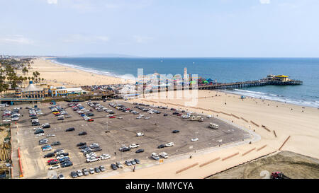 Santa Monica Pier, Santa Monica, Kalifornien, USA Stockfoto