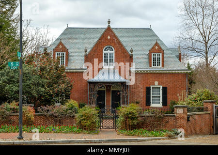 Dumbarton Oaks Research Library und Sammlung, Betriebsgebäude, 3203 N Street NW, Georgetown, Washington DC Stockfoto