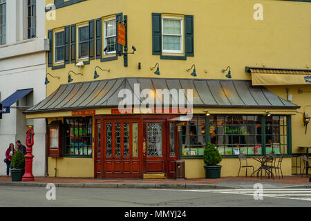 Martin's Tavern, 1264 Wisconsin Avenue NW, Georgetown, Washington DC Stockfoto